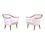 Teak Armchairs by Fredrik A. Kayser for Vatne Lenestolfabrikk, 1960s, Set o