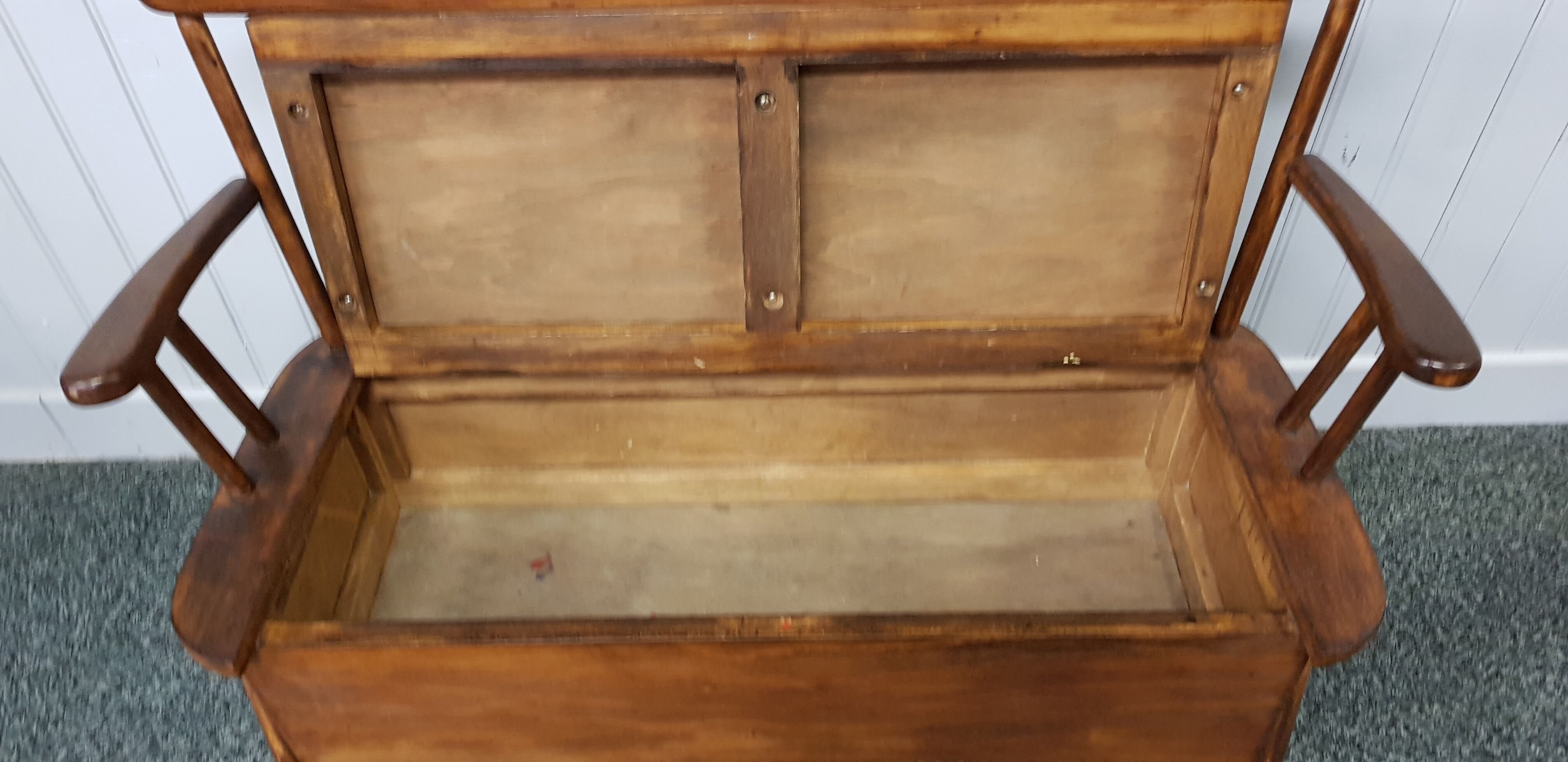 Trunk bench HERLAG kinderbank of the 1950s