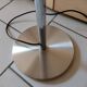 Vintage 70s floor lamp in chrome and aluminum reflector