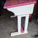 Wooden school desk early twentieth century