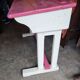 Wooden school desk early twentieth century
