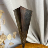 Triple-entwined iron chandelier