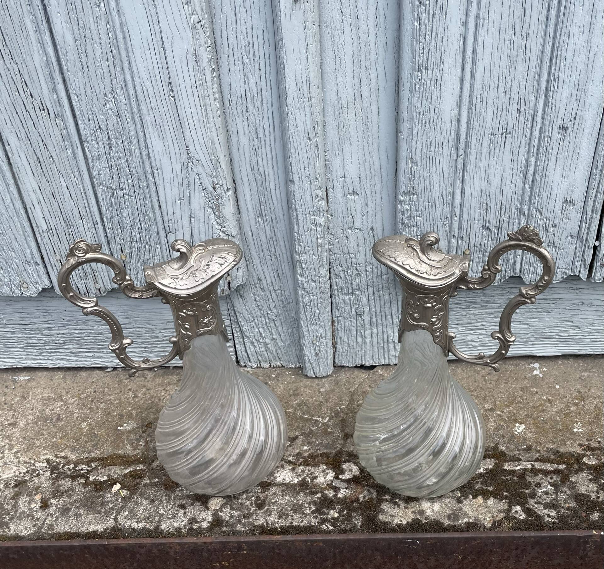 Two wine jugs