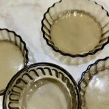 Lot of vintage glass ramekins/tartlet dishes