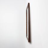 Miroir ancien à facettes en bois sculpté, France, années 1850