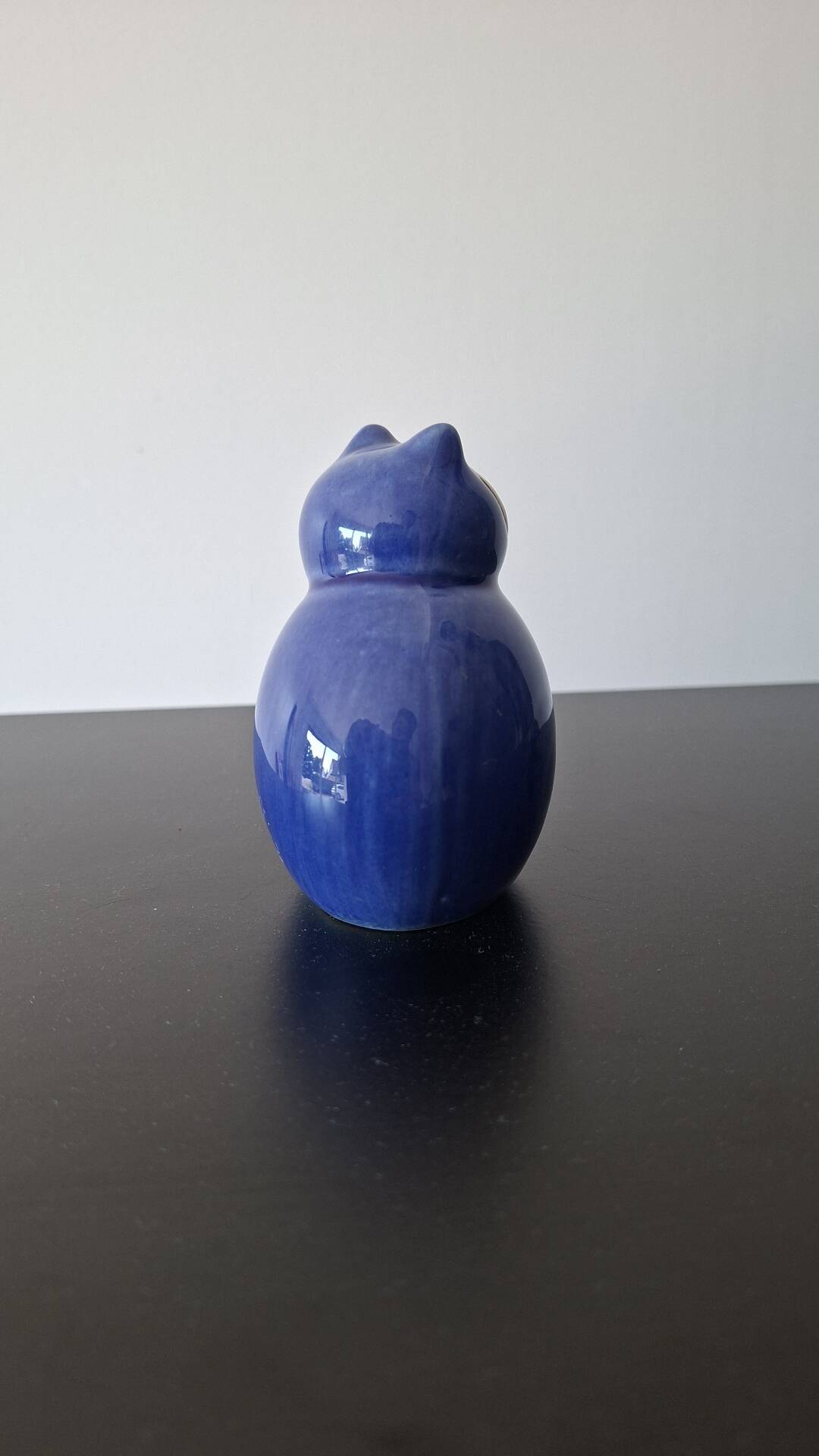 Ceramic cat mia cobalt blue lisa larson atelier gustavsberg