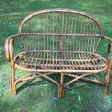 Rattan garden furniture