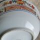 Round salad bowl in Limoges porcelain Bernardaud model Pondicherry
