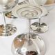 Vintage ice cream or sorbet cups, in 18/10 stainless steel (ref12)