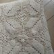 Plaid ancien en crochet fait main