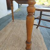 wooden table with extensions