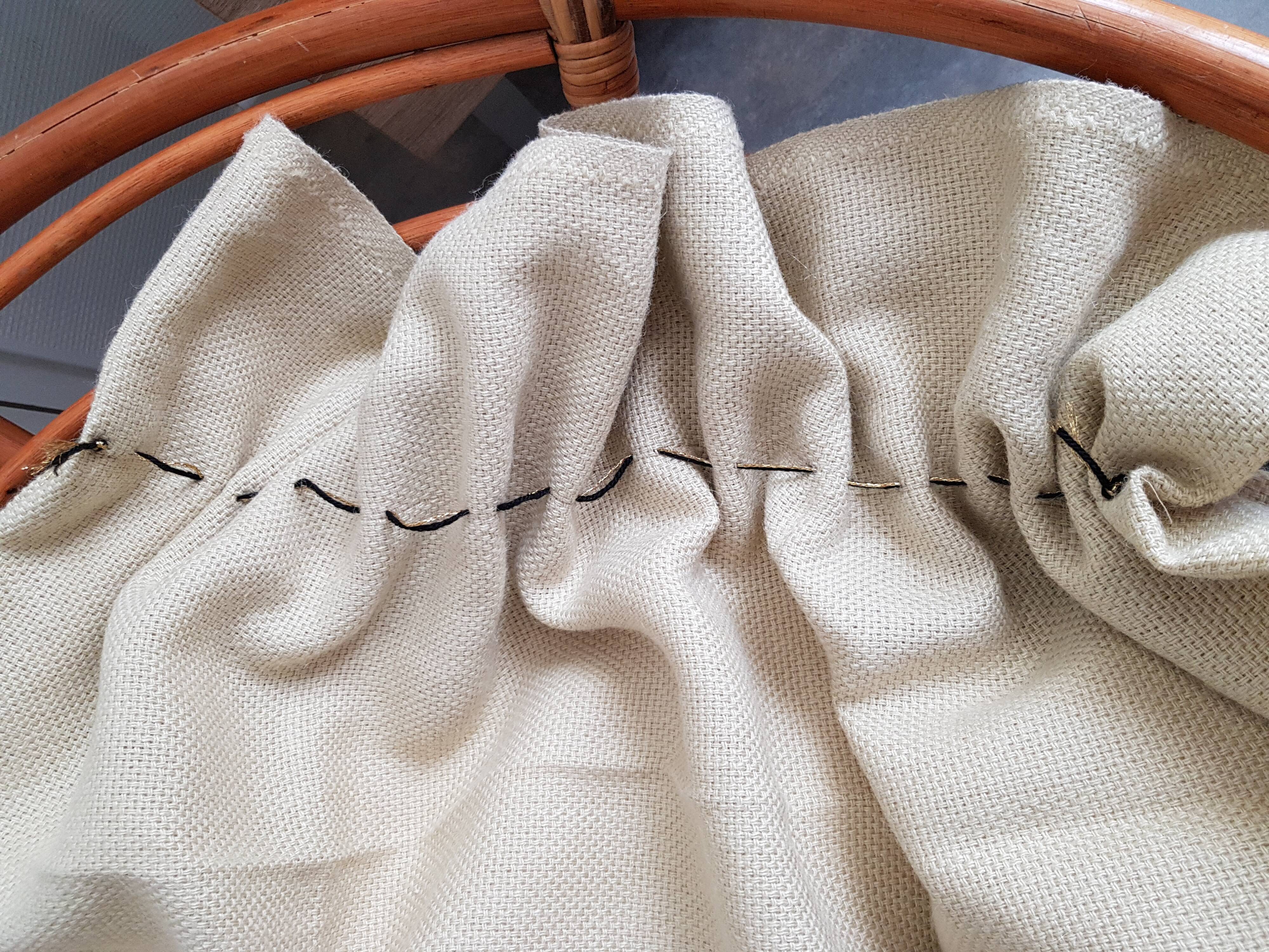 Papasan rattan chair