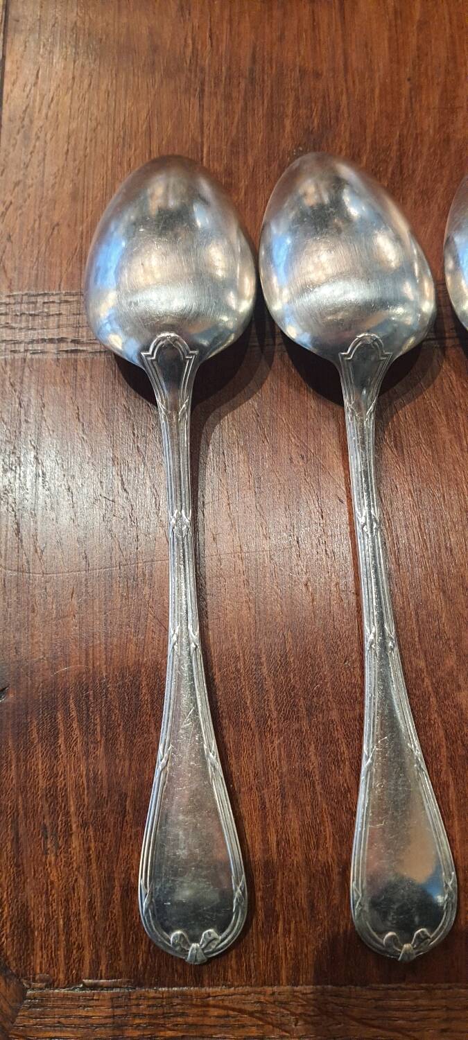 5 Christofle spoons