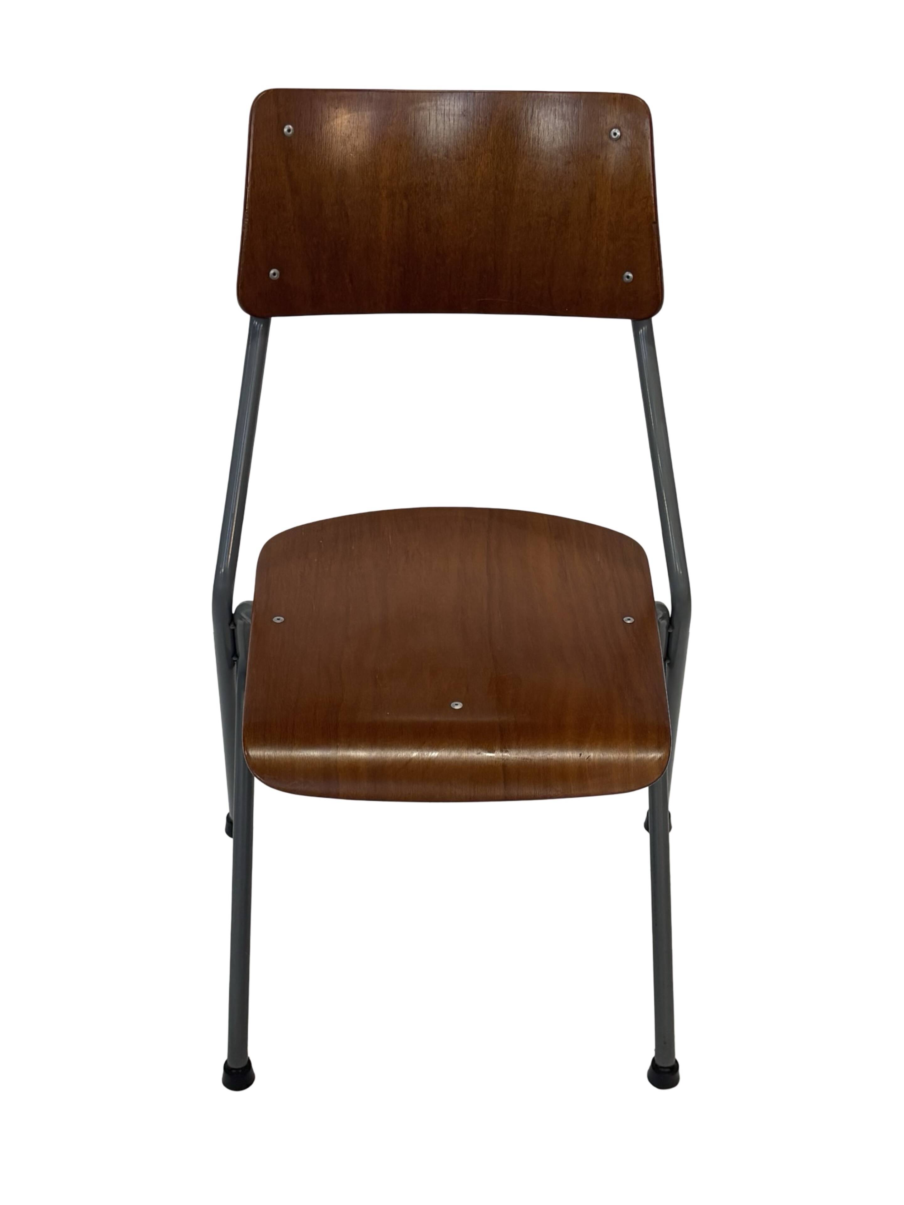 Vintage chair by Ahrend Cirkel 1960s minimalist Dutch design