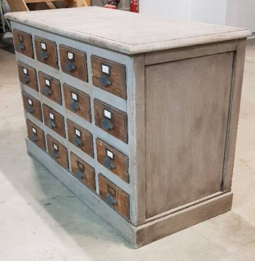 16-drawer craft cabinet