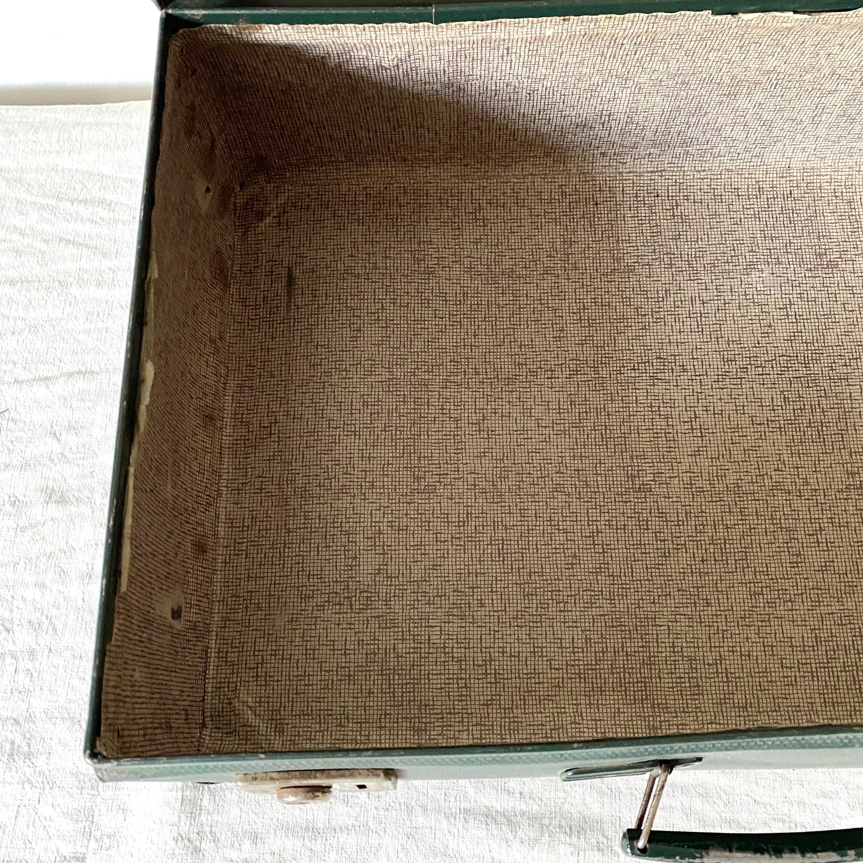 Antique cardboard suitcase 51 X 32