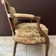 Paire de fauteuil cabriolet, bergères de style Lous XV