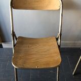 6 vintage folding chairs