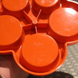 Set de table poivre sel  orange 70