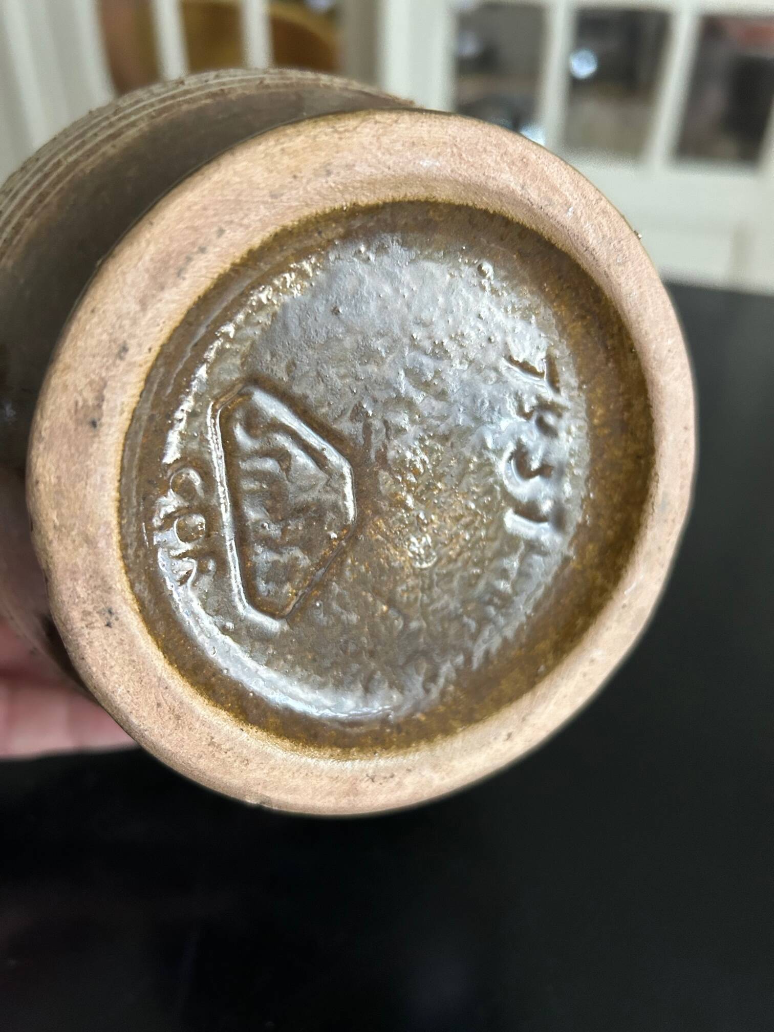3 stoneware vases 1970