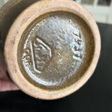 3 stoneware vases 1970