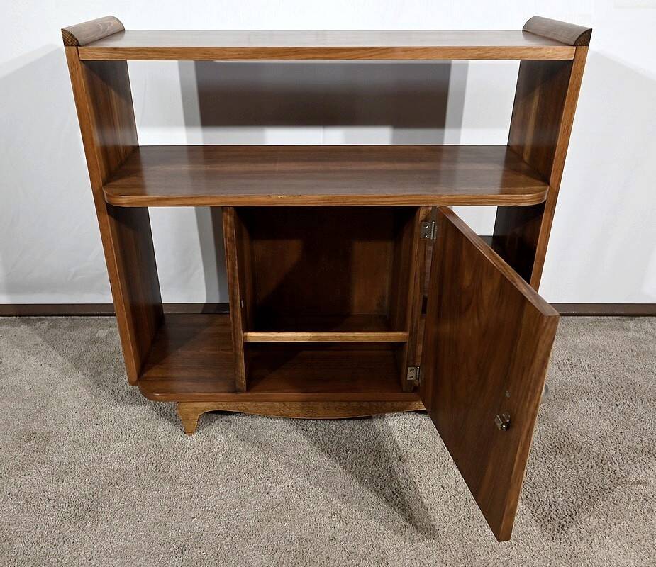 Small Walnut Serving Unit, Art Deco – 1940