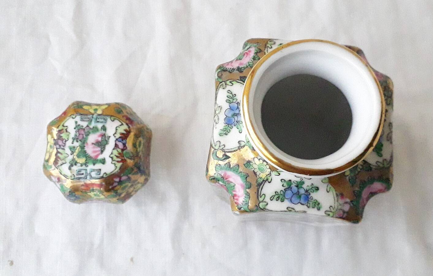 Flacon porcelaine Japon