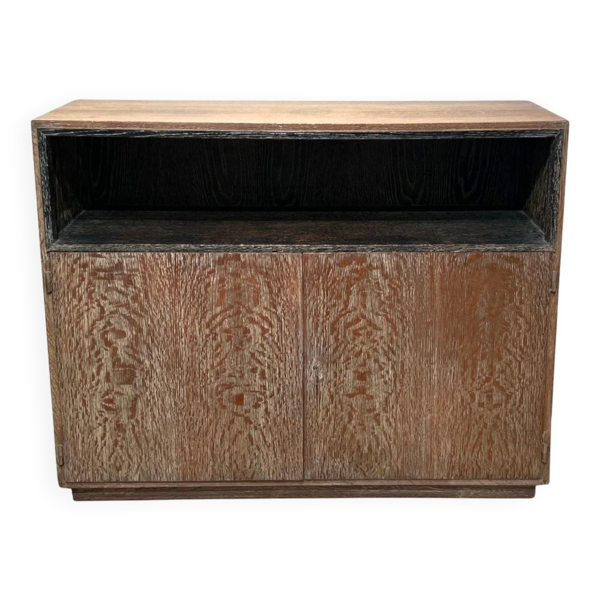 Cabinet de bureau Art Déco en chêne blanchi de De Coene, 1935 — Beyit