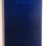 Monochrome Blue Oil Painting