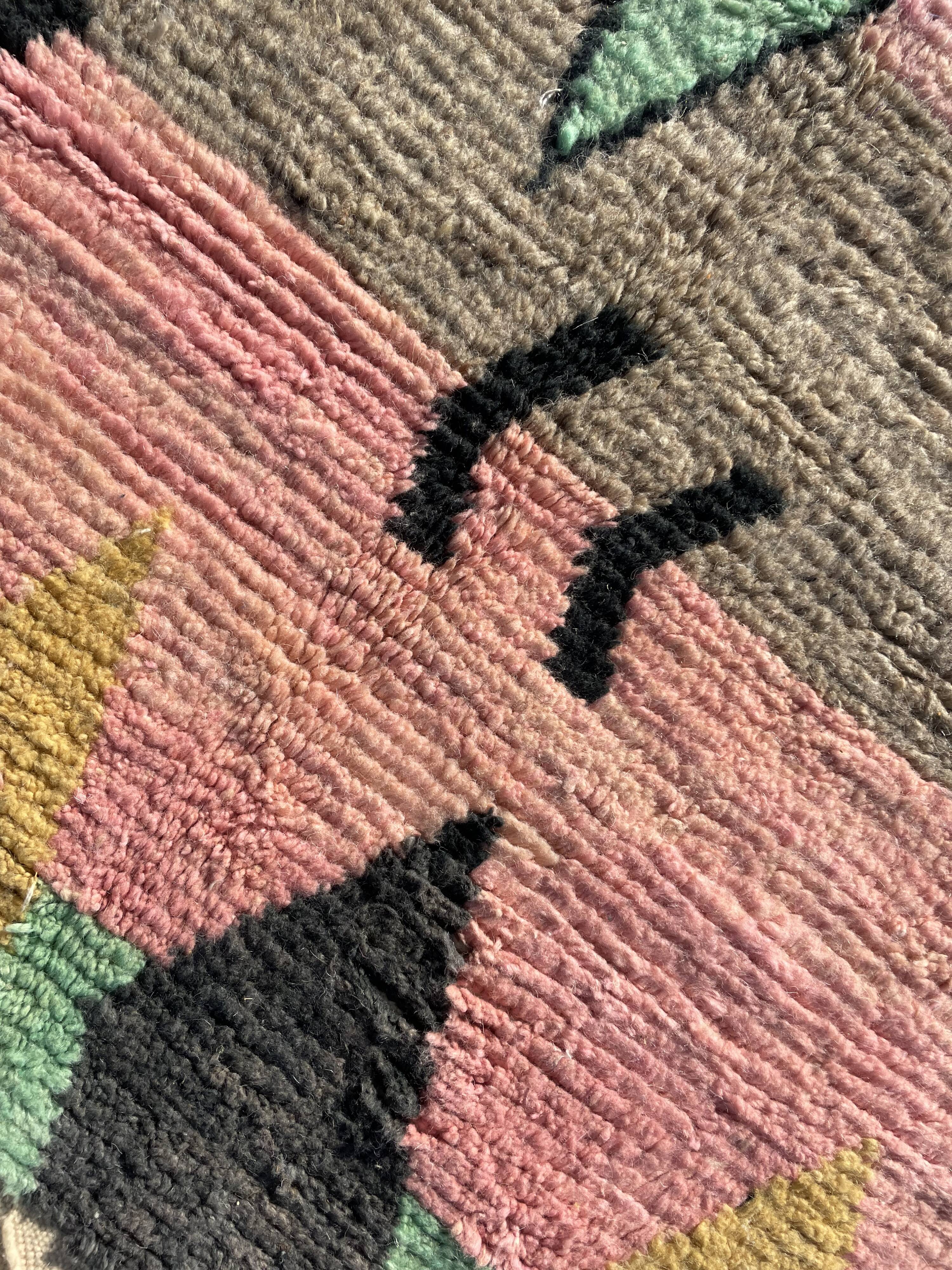 Boujad berbere rug in wool