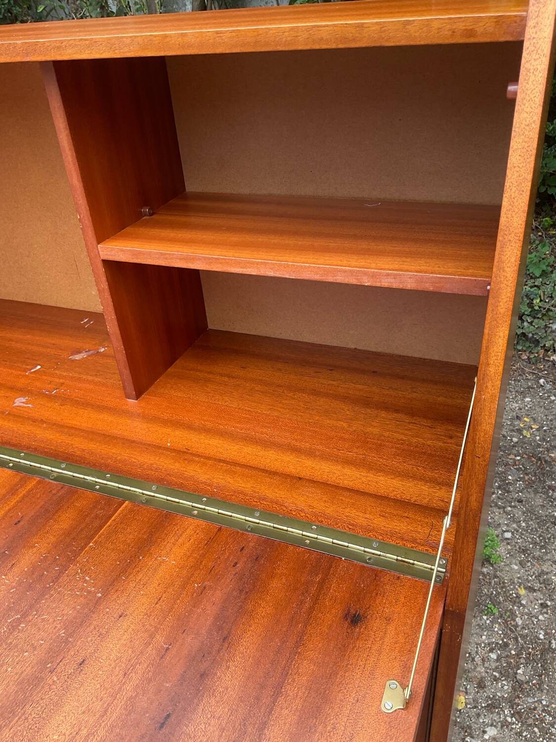 Scandinavian teak secretary furniture from the 60s and 70s