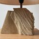 Sculpted stone lamp by Albert Tormos 1970