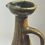 Ceramic jug by the Accolay potters