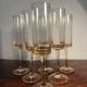 Set of 6 champagne glasses – Studio Nova – Parc Avenue Green Pink – A