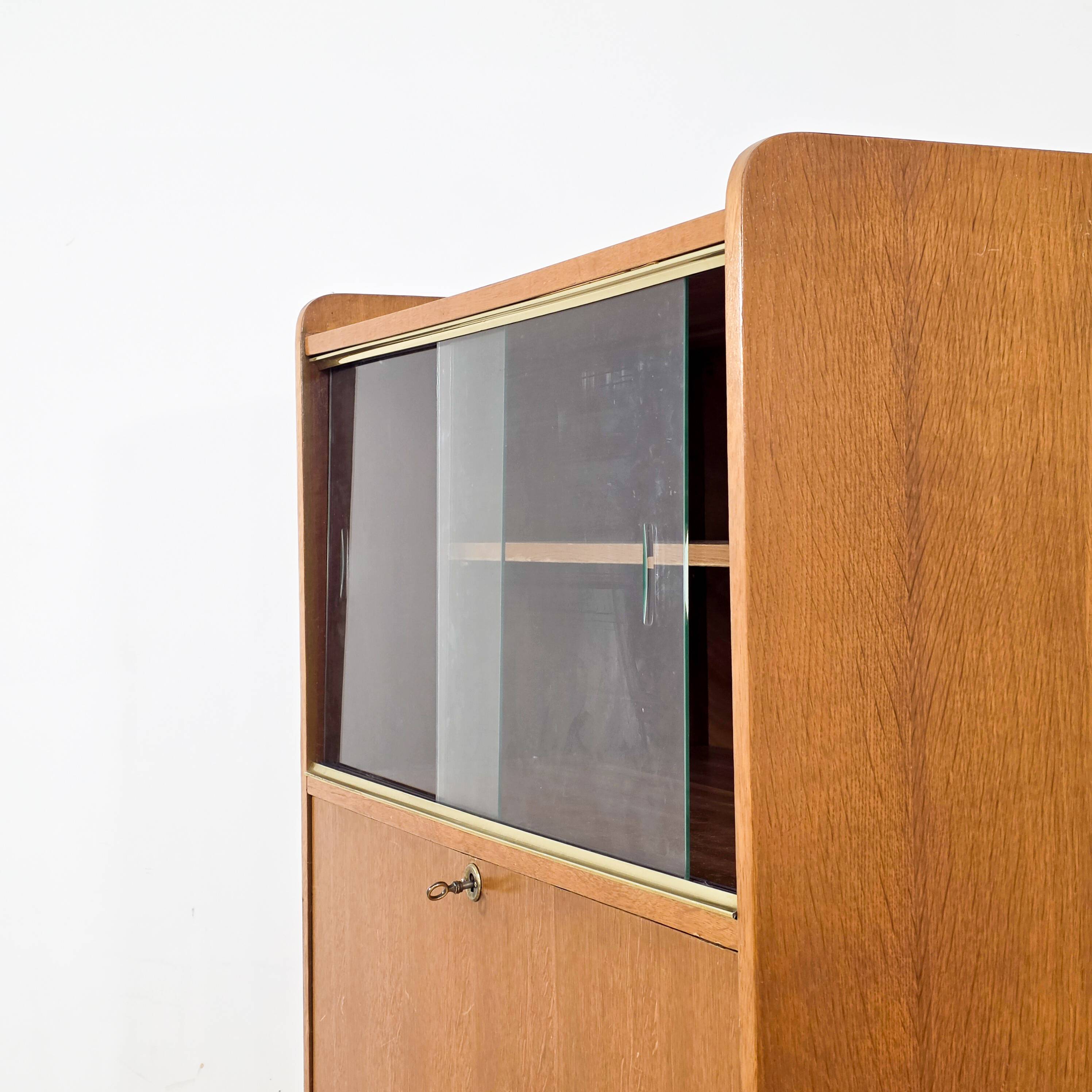Scandinavian teak secretary – Nordic design, 1960s