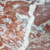 Fireplace in red marble from Languedoc