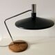 1960's desk lamp with turning base by George Frydman