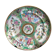 Canton porcelain plate - Character and Bird Decoration - China - 19th Century