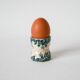 egg cup in blue Iron Earth late 19th century