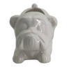 Cache pot en céramique en forme de  chien