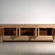 Old carved pine wood buffet – Gansu, around 1900