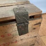 Wooden case with lid