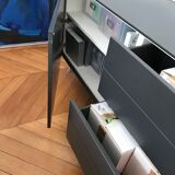 Anthracite woolly sideboard Bo Concept