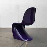 Mid-century Panton side chair set by Verner Panton for Herman Miller, 1960s.