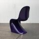 Mid-century Panton side chair set by Verner Panton for Herman Miller, 1960s.