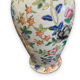 China porcelain vase painted floral decor