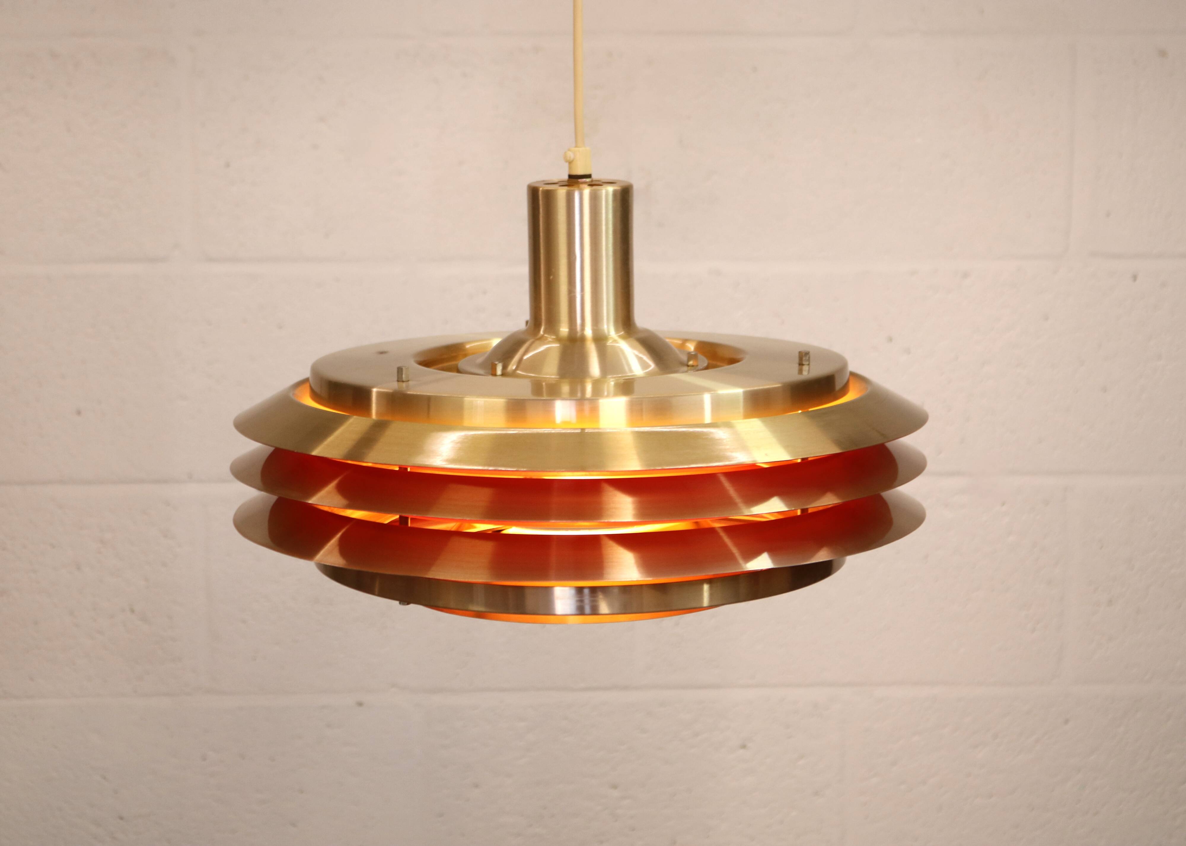 Very rare old Danish design lamp by Teknika model 400  - 60's