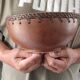 Rinjani pottery coupe Lombok Indonesia Clay and rattan