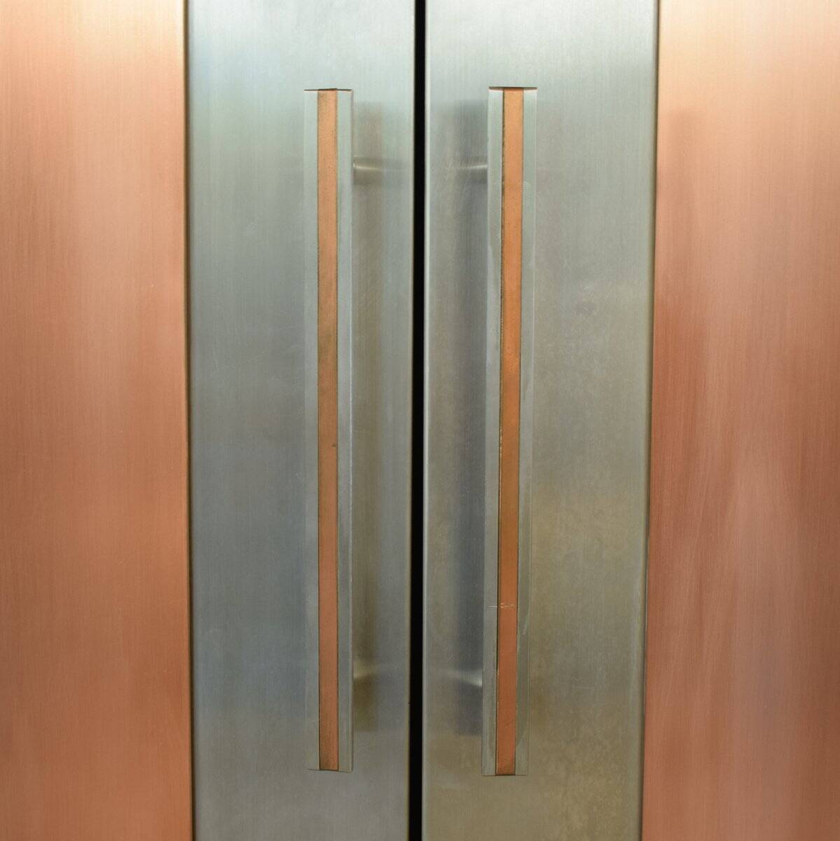 Cabinet with Copper Doors, 1980s