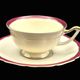 Set of three antique Thomas Bavaria cups – Ivory porcelain